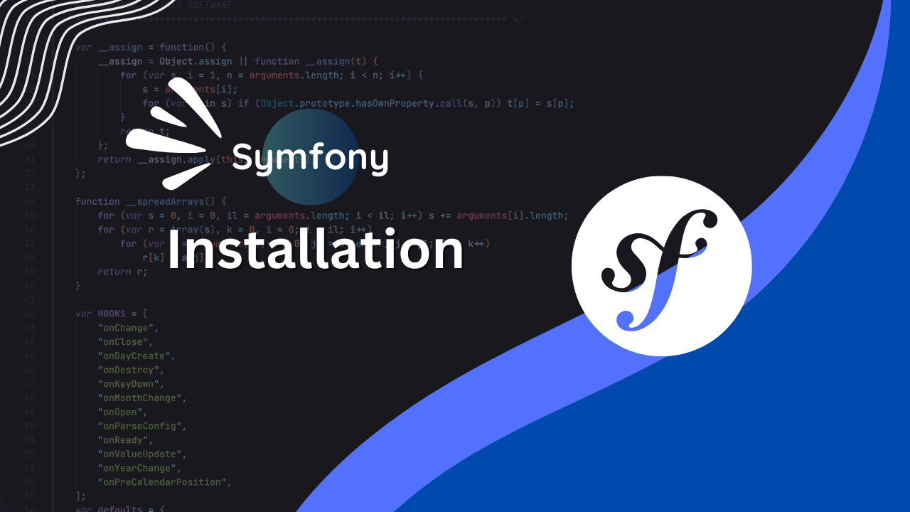 Installation de Symfony