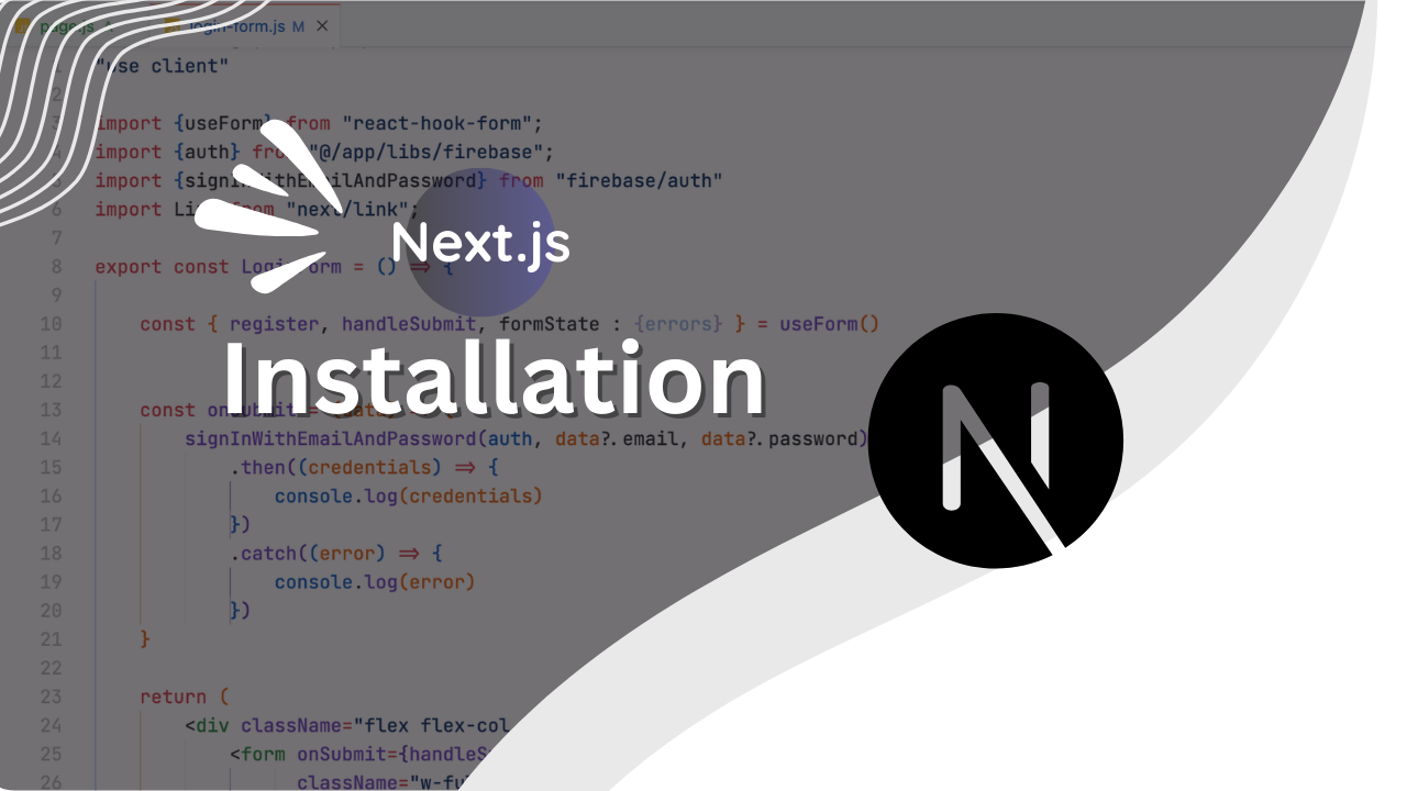 Installation de Next.js